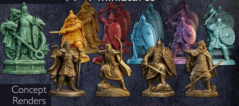 Rurik Second Edition DELUXE - Varianta miniatur: Lightbrush