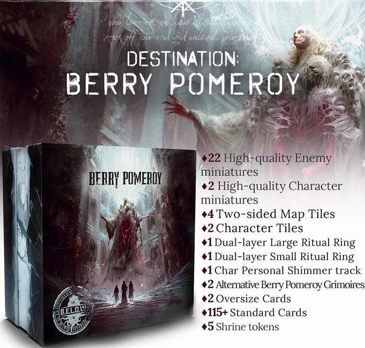 B.E.L.O.W.: The Asylum First Oath Pledge - Jazyk: EN, Varianta miniatur: Komplet namalované