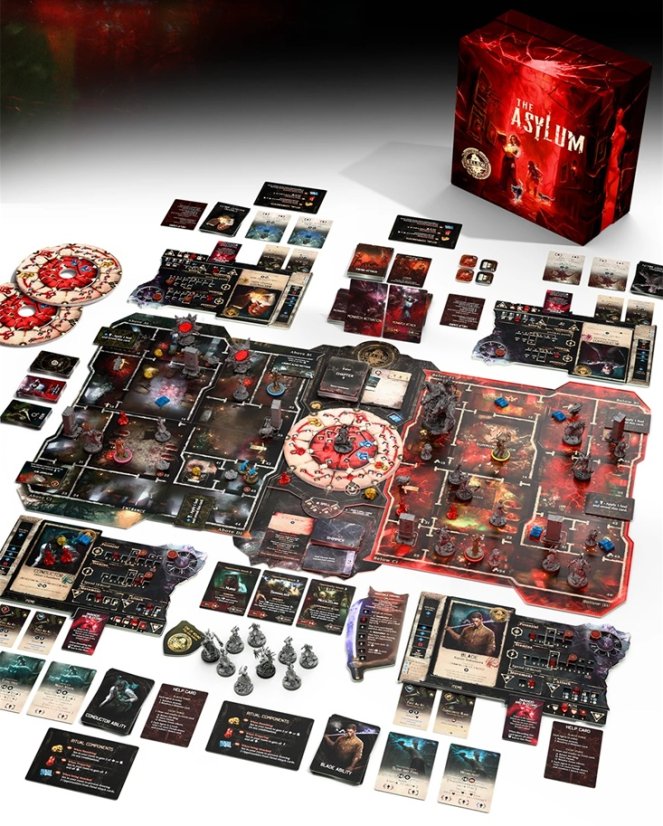 B.E.L.O.W.: The Asylum Core Pledge - Language: CZ, Type of miniatures: Sundrop