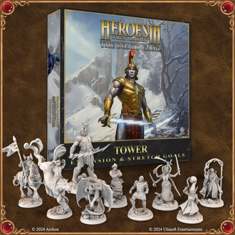HEROES SET: HoMaM III - Tower (Věž) [CZE] + další rozšíření [CZE]