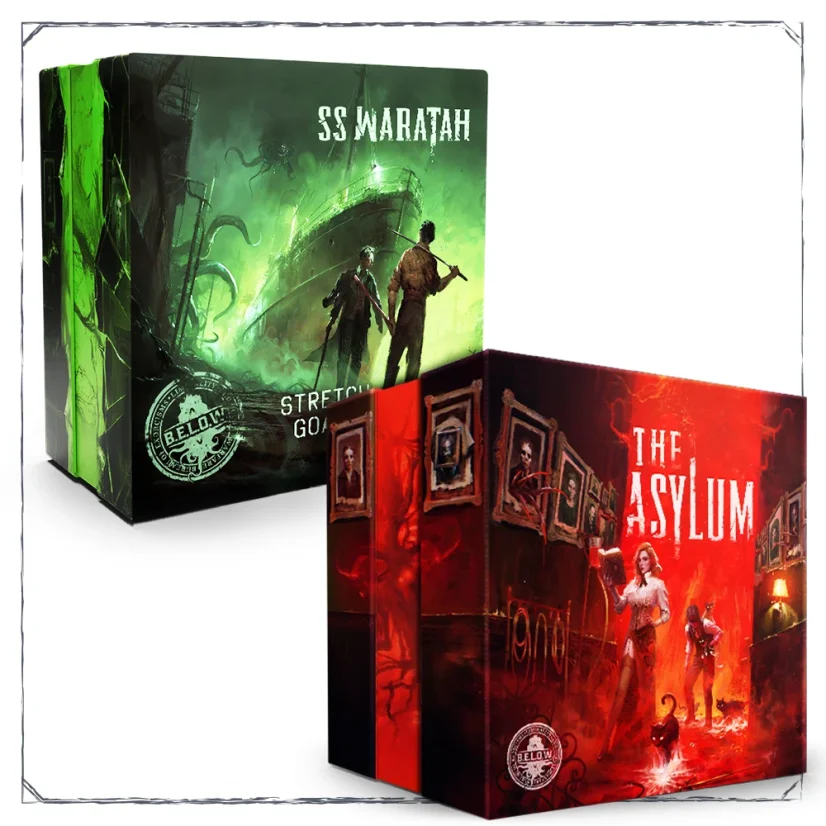 B.E.L.O.W.: The Asylum Core Pledge - Language: CZ, Type of miniatures: Sundrop