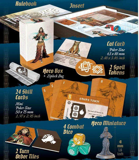 Fateforge: Chronicles of Kaan - Rozšíření Clash of the Immortals (Deluxe edition)