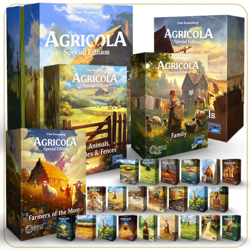 Agricola - Special edition (Wooden Edition) - Family Farm Pledge