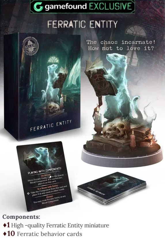 B.E.L.O.W.: The Asylum - Ferratic Entity - Language: EN, Type of miniatures: Non-painted