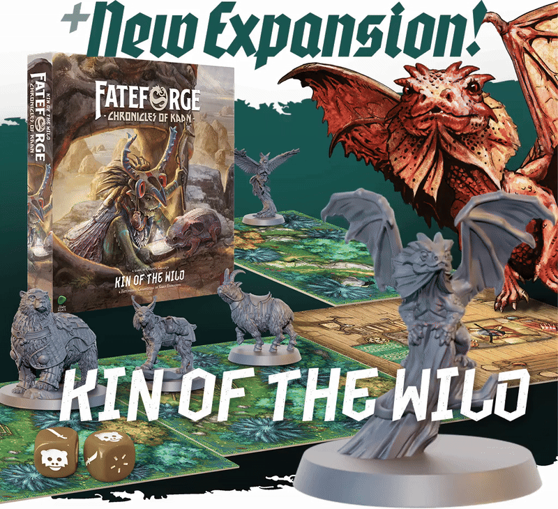 Fateforge: Chronicles of Kaan - Kin of the Wild Expansion (Deluxe Edition)