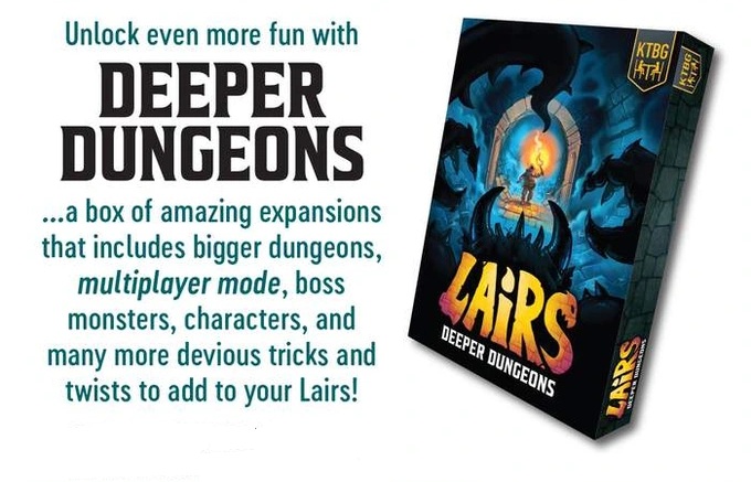 Lairs Kickstarter + Deeper Dungeons