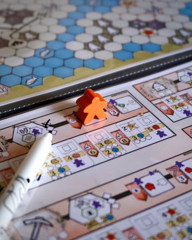 Kroniky Civilizace - CZ- All-in Print&Play - Kroniky Civilizace Set: All-in - Print&Play + herní žetony pro 3 hráče