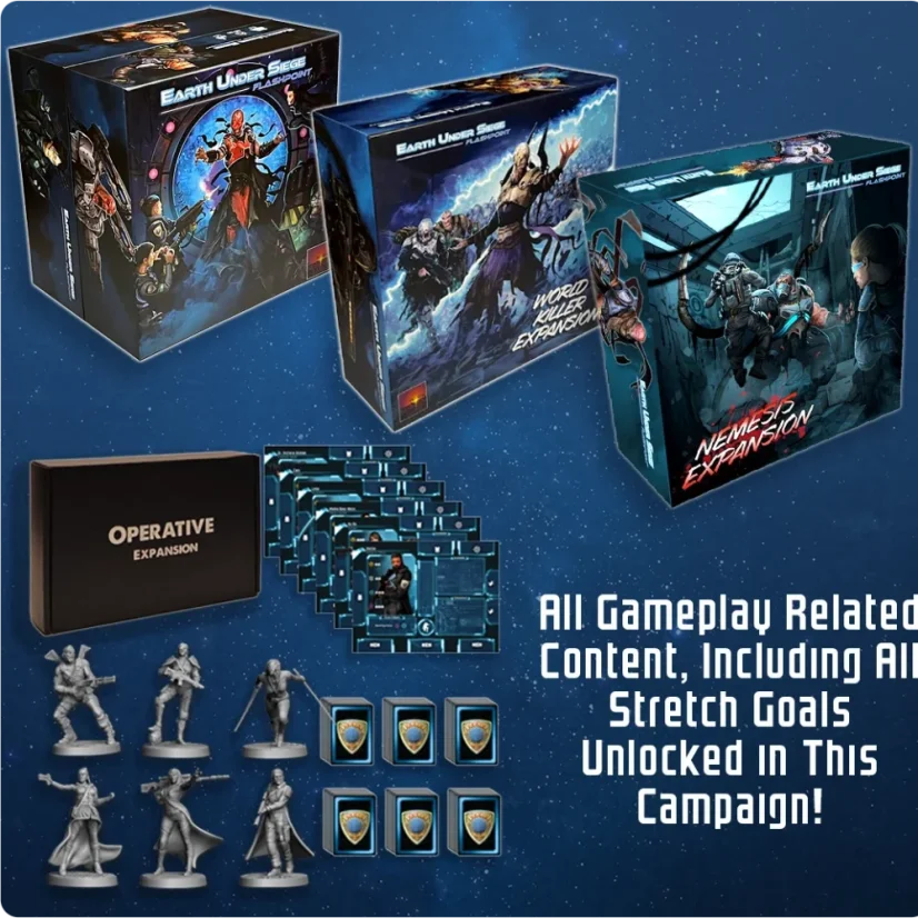 Earth Under Siege - AEGIS Pledge + Gametrayz + Special Ops Pack