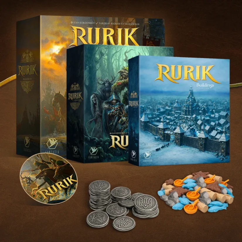 Rurik Second Edition DELUXE - Epic All-in - Varianta miniatur: Nenamalované