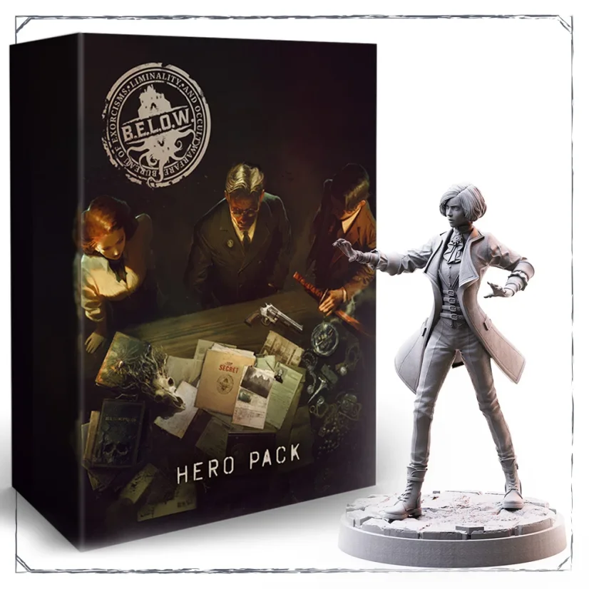 B.E.L.O.W.: The Asylum First Oath Pledge - Jazyk: EN, Varianta miniatur: Komplet namalované