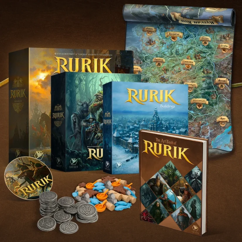 Rurik Second Edition DELUXE - Legendary All-in - Type of miniatures: Lightbrush
