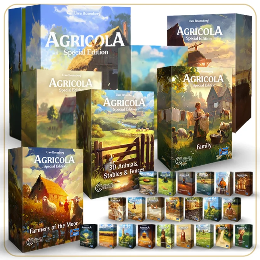 Agricola - Special edition (Wooden Edition) - Grand Homestead Pledge